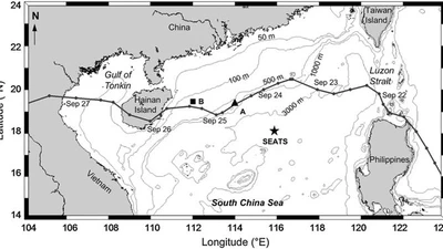 Contributions of Physical and Biogeochemical Processes to Phytoplankton Biomass Enhancement in the Surface and Subsurface Layers during the Passage of Typhoon Damrey featured image