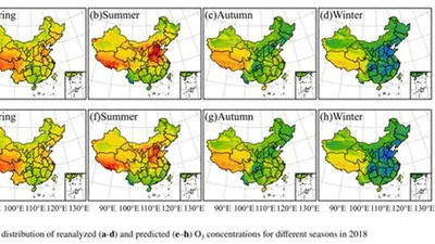 Multi-Routine-Data Driven Spatio-Temporal Short-Term Predictions for Surface Ozone in China featured image